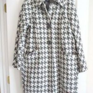 Margaret Frances Vintage Houndstooth Coat